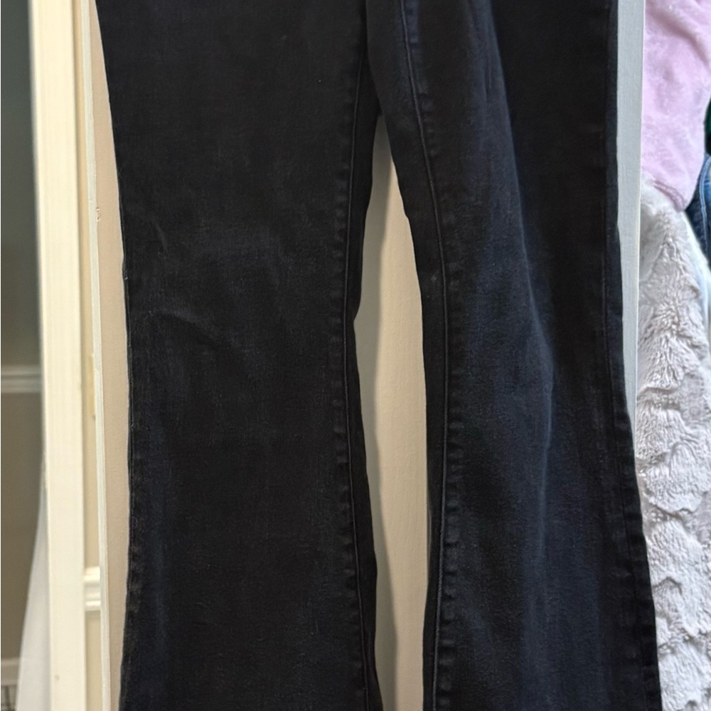 Anthropologie Black Flare Jeans